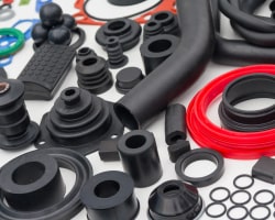Rubber molded products